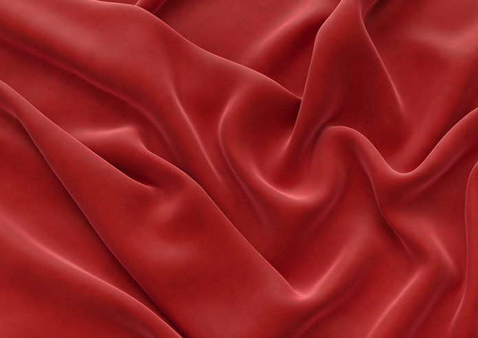 Odessa Velvet, Scarlet - Made to Measure Curtains - Image 4